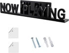Полка акриловая для хранения виниловых пластинок Now Playing Black