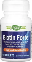 Биотин Nature's Way Biotin Forte 3 mg 60 таблеток