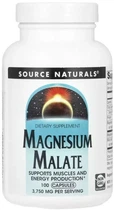 Магній малат Source Naturals Magnesium Malate 625mg 100 капсул