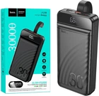 Зовнішній акумулятор (Power Bank) Hoco J123B 22.5W 30000mAh Light (PD3.0, QC3.0) 1C+Micro+IP+2A Black (39285)