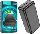 Зовнішній акумулятор (Power Bank) Hoco J101B 22.5W 30000mAh LEDIndicator (PD3.0, QC3.0) 1C+2A Black (39281)