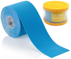 Кінезіо тейп Kinesio Tape, блакитний Qmed Синій (2000003107896)