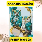 Алмазна мозаїка Origami Pro: Птахи. (Дві сови) розмір 40x50 см (OD3405)