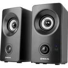 Акустическая система REAL-EL S-405 2.0, 8 Вт, Bluetooth, mini-jack 3.5 мм, питание через USB, черная (EL121100016)