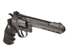 Пневматический револьвер Gletcher SW B6 Smith & Wesson Смит и Вессон газобаллонный CO2 120 м/с - изображение 3