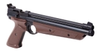 Пневматический пистолет Crosman American Classic P1377BR коричневый мультикомпрессионный 183 м/с - изображение 3
