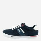 Tenisówki męskie materiałowe do kostki Lee Cooper LCW-25-02-3245M 40 26.7 cm Niebieskie
