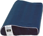 Подушка ортопедическая MirSon №6111 Noble stripe Blue sea Kiddy Boy 50х29х5/8 (2200003262650)