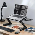 Столик трансформер для ноутбука Laptop Table T8 с охлаждением