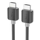 Кабель HOCO US08 HDTV 2.0 male-to-male 4K HD data cable(L=1M) Black (6931474799388)