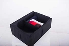 Кофр для хранения вещей со съемной перегородкой KHV-2-V-black (Черный)
