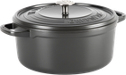Кастрюля с крышкой GreenPan Featherweights 28 см 6.3 л Черная (CC005057-001)