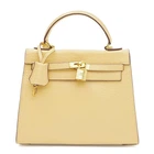 Жіноча шкіряна сумка Borsa Leather K1EZE3167ye-yellow 5061749