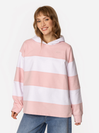 Bluza damska z kapturem Lee Cooper Taya-5631 S Różowa (5905991732082)
