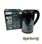Чайник электрический Черный Rainberg RB-2300 из нержавеющей стали 2200 Вт 1,8л