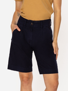 Spodenki damskie bermudy z wysokim stanem Lee Cooper Linda-3600 XL Granatowe (5905991725756)