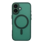 Чохол TPU+PC Magnetic Matte Camera Lens with Magsafe для iPhone 16 Колір Dark Green