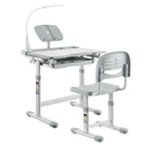 Парта со стулом FunDesk Bellissima grey (221918)