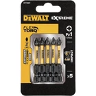 Набір біт DeWALT EXTREME Pz1 довжина 57мм 5шт (DT7390T)