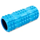 Роллер массажный цилиндр (ролик мфр) 33см Grid Spine Roller Zelart FI-5712 синий