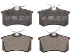 Комплект тормозных колодок задний ABE (C2W001ABE)