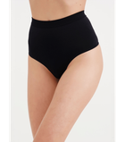 Моделирующие трусики-стринги GIULIA String High Waist Modelling - Giulia - STRING HIGH WAIST MODELLING - XXL - Black