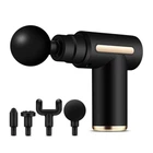 Массажер ручной перкуссионный Mini Massager Gun со встроенным экраном, аккумуляторный, портативный