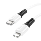 Кабель Type C - Lightning Hoco X82 Silicone charging data cable 1.0m white