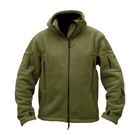 Фліс тактичний KOMBAT UK Recon Hoodie оливковий S (kb-rh-olgr-s)