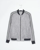 Бомбер SELECTED HOMME сірий в візерунки REXXV606 XS