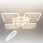 Стельова LED люстра, світлодіодний світильник Sunlight білий 6325/4+1S+S