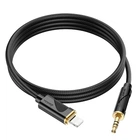 Кабель Hoco Friend digital audio conversion cable aux to Lightning UPA30 |1m, DAC| Black