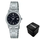 Женские часы Casio LTP-V002D-1B3 Серебристые ( AT1141-0360 )