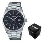 Мужские часы Casio MTP-VD03D-1A Серебристые ( AT1141-0387 )