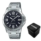 Мужские часы Casio MTP-V004D-1B2 Черные ( AT1141-0385 )