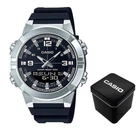 Мужские часы Casio AMW-870-1A Серебристые ( AT1141-0219 )