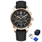 Чоловічий наручний годинник Pagani Design YS008 Rose Gold-Black