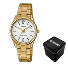 Женские часы Casio LTP-V005G-7B Золотистые ( AT1141-0012 )