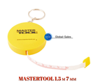 Рулетка Mastertool 1.5 м x 7 мм для швачки (60-0157)