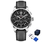 Чоловічий наручний годинник Pagani Design YS008 Silver-Black