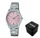 Женские часы Casio LTP-V005D-4B Серебристые ( AT1141-0008 )