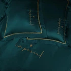 Простынь MirSon Imperial Tencel №07 Emerald 220x240 +25 см (2200010755954)