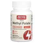 Метилфолат, 400 мкг Jarrow Formulas 60 растительных капсул