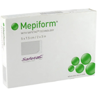 Силіконовий пластир Мепіформ Mepiform 5x7.5 см 5 шт для лікування гіпертрофічних та келоїдних рубців