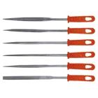 Набор надфилей Top Tools (220 мм, 6 мм, 6 шт) алмазные с рукояткой (25314)
