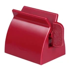 Дозатор выжималка для выдавливания зубной пасты и крема Toothpaste tube Squeezer (красный)