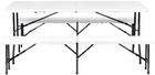 Zestaw mebli ogrodowych ModernHome firmy Multistore NZK-180S+2PCS BK-180