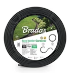 Бордюр газонний Bradas Easy Border 50ммх10м із комплектом колів чорний (OBEB5010SET)