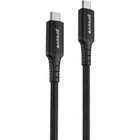 Кабель быстрой зарядки Type-C to Type-C 240W USB 4.0 Proove Speed Line 1m, чёрный