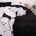 Простынь MirSon Бязь 17-4849 White bear 200x220 см (2200009583957)